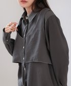 【バブ ブージュルード/Bab Bou Jeloud】のビスチェドッキングシャツブラウス 人気、トレンドファッション・服の通販 founy(ファニー) ファッション Fashion レディースファッション WOMEN トップス・カットソー Tops/Tshirt シャツ/ブラウス Shirts/Blouses ビスチェ Bustier おすすめ Recommend シンプル Simple スラックス Slacks タイトスカート Tight Skirt ビスチェ Bustier フロント Front ベーシック Basic ボトム Bottom ヨーク Yoke ワイド Wide 切替 Switching thumbnail CCL|ID: prp329100004364530 ipo3291000000030523287