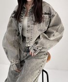 【ヘザー/Heather】のDenim Short Jacket 人気、トレンドファッション・服の通販 founy(ファニー) ファッション Fashion レディースファッション WOMEN アウター Coat Outerwear ジャケット Jackets おすすめ Recommend ショート Short ジャケット Jacket スリーブ Sleeve デニム Denim ボトム Bottom 人気 Popularity 定番 Standard 春 Spring thumbnail グレー|ID: prp329100004364608 ipo3291000000030523821