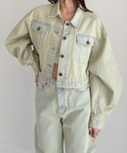 【ヘザー/Heather】のDenim Short Jacket 人気、トレンドファッション・服の通販 founy(ファニー) ファッション Fashion レディースファッション WOMEN アウター Coat Outerwear ジャケット Jackets おすすめ Recommend ショート Short ジャケット Jacket スリーブ Sleeve デニム Denim ボトム Bottom 人気 Popularity 定番 Standard 春 Spring thumbnail ライトブルー|ID: prp329100004364608 ipo3291000000030523827