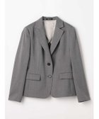 【アクアスキュータム/Aquascutum】の【セットアップ対応】BASIC ストレッチジャケット 人気、トレンドファッション・服の通販 founy(ファニー) ファッション Fashion レディースファッション WOMEN アウター Coat Outerwear ジャケット Jackets ジャカード Jacquard ジャケット Jacket ストレッチ Stretch スーツ Suit セットアップ Set Up ツイル Twill 定番 Standard フラップ Flap フロント Front メンズ Mens thumbnail グレー|ID: prp329100004364612 ipo3291000000030523843