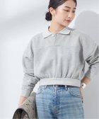 【ジャーナルスタンダード レサージュ/journal standard L'essage】の【INSCRIRE /アンスクリア】Vintage Sweat Short Pull Over スウェット グレー|ID: prp329100004364940 ipo3291000000030526319