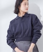 【ジャーナルスタンダード レサージュ/journal standard L'essage】の【INSCRIRE /アンスクリア】Vintage Sweat Short Pull Over スウェット ネイビー|ID: prp329100004364940 ipo3291000000030526320