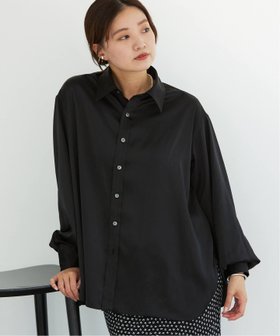 【イエナ/IENA】 BLACK サテンシャツ人気、トレンドファッション・服の通販 founy(ファニー) ファッション Fashion レディースファッション WOMEN トップス・カットソー Tops/Tshirt シャツ/ブラウス Shirts/Blouses 2025年 2025 2025春夏・S/S Ss,Spring/Summer,2025 おすすめ Recommend コレクション Collection サテン Satin フレンチ French エレガント 上品 Elegant |ID:prp329100004365037