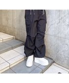 【イング/INGNI】のINGNI/PEイージーカーゴパンツ 人気、トレンドファッション・服の通販 founy(ファニー) ファッション Fashion レディースファッション WOMEN パンツ Pants カーゴパンツ Cargo Pants スマホ Smartphone ビッグ Big フラップ Flap ポケット Pocket thumbnail クロ|ID: prp329100004365071 ipo3291000000030527159