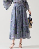 【ティアラ/Tiara】のギャザーボリュームスカート 人気、トレンドファッション・服の通販 founy(ファニー) ファッション Fashion レディースファッション WOMEN スカート Skirt ギャザー Gather フレア Flare プリント Print thumbnail グレー|ID: prp329100004365287 ipo3291000000030530118