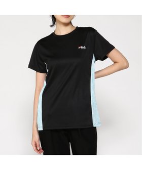 【ニッキー/nikki】のFILA/切替ドライTシャツ 人気、トレンドファッション・服の通販 founy(ファニー) ファッション Fashion レディースファッション WOMEN トップス・カットソー Tops/Tshirt シャツ/ブラウス Shirts/Blouses ロング / Tシャツ T-Shirts ショート Short スリーブ Sleeve プリント Print ボタニカル Botanical ヨガ Yoga ランニング Running 切替 Switching |ID:prp329100004365326