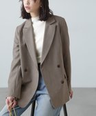 【フリーズマート/FREE'S MART】のダブルブレストジャケット 人気、トレンドファッション・服の通販 founy(ファニー) ファッション Fashion レディースファッション WOMEN アウター Coat Outerwear ジャケット Jackets ジャケット Jacket スタンダード Standard スリット Slit ダブル Double マニッシュ Mannish thumbnail グレンチェック1|ID: prp329100004368438 ipo3291000000030538974