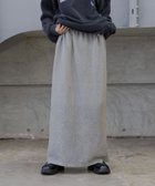 【ページボーイ/PAGEBOY】のキラキラナロースカート 人気、トレンドファッション・服の通販 founy(ファニー) ファッション Fashion レディースファッション WOMEN スカート Skirt スウェット Sweat ストレート Straight トレンド Trend thumbnail グレー12|ID: prp329100004368626 ipo3291000000030539803