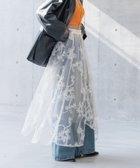 【ページボーイ/PAGEBOY】のチュールフラワースカート 人気、トレンドファッション・服の通販 founy(ファニー) ファッション Fashion レディースファッション WOMEN スカート Skirt インナー Inner シアー Sheer チュール Tulle デニム Denim トレンド Trend フラワー Flower ヘムライン Hemline ランダム Random 無地 Plain Color thumbnail アイボリー06|ID: prp329100004368628 ipo3291000000030539808