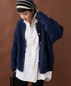 【フリークスストア/FREAK'S STORE】の金ボタン ケーブルニットカーディガン 24AW 人気、トレンドファッション・服の通販 founy(ファニー) ファッション Fashion レディースファッション WOMEN トップス・カットソー Tops/Tshirt ニット Knit Tops カーディガン Cardigans 2024年 2024 2024-2025秋冬・A/W Aw/Autumn/Winter/Fw/Fall/2024-2025 冬 Winter カーディガン Cardigan トレンド Trend A/W・秋冬 Aw・Autumn/Winter・Fw・Fall-Winter thumbnail ネイビー|ID: prp329100004368828 ipo3291000000030540965