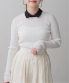 【イエナ/IENA】のホールリブ 襟付きプルオーバー 人気、トレンドファッション・服の通販 founy(ファニー) ファッション Fashion レディースファッション WOMEN トップス・カットソー Tops/Tshirt プルオーバー Pullover 2025年 2025 2025春夏・S/S Ss,Spring/Summer,2025 インナー Inner シンプル Simple ジャケット Jacket フィット Fit ホールガーメント Whole Garment リブニット Rib Knit エレガント 上品 Elegant thumbnail ホワイト|ID: prp329100004369177 ipo3291000000030543001