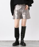 【ジーナシス/JEANASiS】のレザーライクメタリックショートパンツ 人気、トレンドファッション・服の通販 founy(ファニー) ファッション Fashion レディースファッション WOMEN パンツ Pants ハーフ / ショートパンツ Short Pants おすすめ Recommend ジャケット Jacket スウェット Sweat バランス Balance エレガント 上品 Elegant thumbnail ブロンズ|ID: prp329100004369272 ipo3291000000030543458