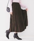 【アンタイトル/UNTITLED】の【洗える/ウエストゴム】スエード調ランダムプリーツスカート 人気、トレンドファッション・服の通販 founy(ファニー) ファッション Fashion レディースファッション WOMEN スカート Skirt プリーツスカート Pleated Skirts ジャージ Jersey スエード Suede ストレッチ Stretch プリーツ Pleats ポケット Pocket ランダム Random ロング Long 洗える Washable thumbnail ブラウン|ID: prp329100004369318 ipo3291000000030894858