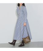 【ビームス ハート/BEAMS HEART】のストライプシャツ シェイプワンピース 人気、トレンドファッション・服の通販 founy(ファニー) ファッション Fashion レディースファッション WOMEN ワンピース Dress カーディガン Cardigan シェイプ Shape スキッパー Skipper ストライプ Stripe ストレート Straight ストール Stall フレア Flare フロント Front おすすめ Recommend thumbnail NAVY|ID: prp329100004369445 ipo3291000000030544446