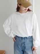 【ディスコート/Discoat】の《万能アイテム/20色展開》ボーダービッグロングTシャツ【WEB限定】 ホワイト|ID: prp329100004370431 ipo3291000000032303927