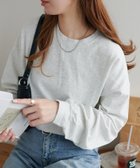 【ディスコート/Discoat】の《新色追加!/21色展開》ボーダービッグロングTシャツ【WEB限定】 ライトグレー|ID: prp329100004370431 ipo3291000000033717260