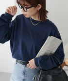 【ディスコート/Discoat】の《新色追加!/21色展開》ボーダービッグロングTシャツ【WEB限定】 ミッドナイトブルー|ID: prp329100004370431 ipo3291000000034638705
