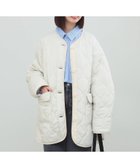 【ビームス ウイメン/BEAMS】のキルティング ノーカラー ブルゾン 24AW 防寒 定番 カジュアル 軽量 OFF_WHT|ID: prp329100004370525 ipo3291000000030955200