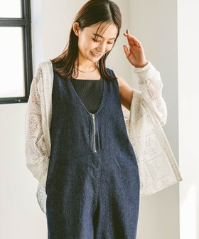 【グローバルワーク/GLOBAL WORK】 GOODデニムサロペット/243802人気、トレンドファッション・服の通販 founy(ファニー) ファッション Fashion レディースファッション WOMEN ワンピース Dress サロペット Salopette インナー Inner コンパクト Compact デニム Denim ノースリーブ No Sleeve フロント Front ロング Long 人気 Popularity |ID:prp329100004370845