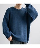 【ロッキーモンロー/Rocky Monroe】のオーバーサイズ畦編みクルーニットセーター 人気、トレンドファッション・服の通販 founy(ファニー) ファッション Fashion レディースファッション WOMEN トップス・カットソー Tops/Tshirt ニット Knit Tops 畦編みニット Cardigan Stitch インナー Inner 畦 Ridge シンプル Simple スラックス Slacks デニム Denim ハイネック High Neck バランス Balance フェミニン Feminine メンズ Mens リラックス Relax 再入荷 Restock/Back In Stock/Re Arrival おすすめ Recommend thumbnail ブルー|ID: prp329100004371424 ipo3291000000030913455