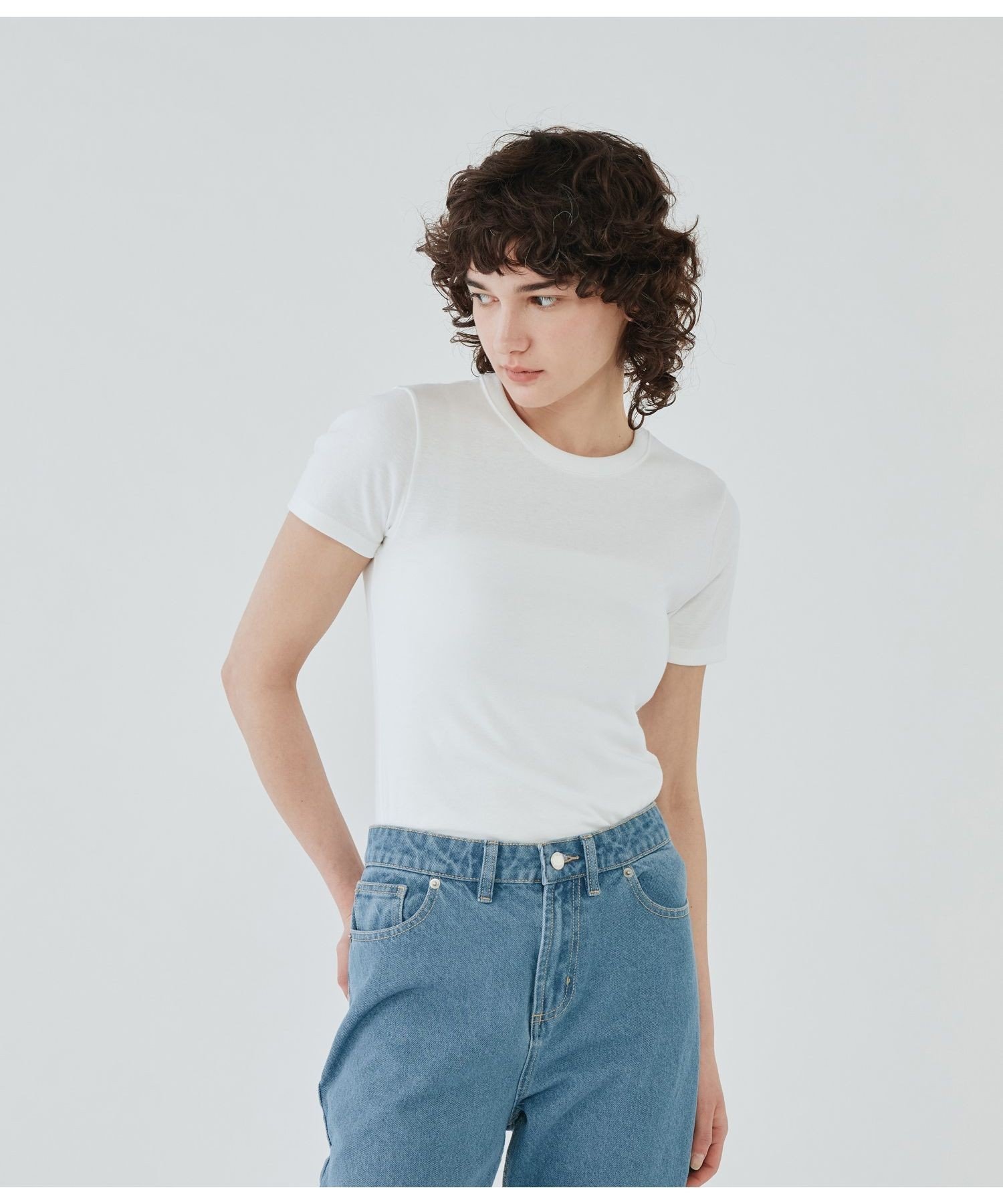 【プチバトー/PETIT BATEAU】のクルーネック半袖Tシャツ インテリア・キッズ・メンズ・レディースファッション・服の通販 founy(ファニー) 　ファッション　Fashion　レディースファッション　WOMEN　トップス・カットソー　Tops/Tshirt　シャツ/ブラウス　Shirts/Blouses　ロング / Tシャツ　T-Shirts　おすすめ　Recommend　シンプル　Simple　フィット　Fit　半袖　Short Sleeve　ホワイト|ID: prp329100004371690 ipo3291000000031955360
