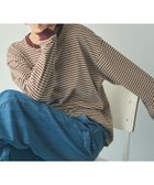 【コーエン/COEN】の【WEB限定】USAコットンレトロボーダーTシャツ WINE|ID: prp329100004372030 ipo3291000000032383706