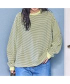 【コーエン/COEN】の【WEB限定】USAコットンレトロボーダーTシャツ LIME|ID: prp329100004372030 ipo3291000000032383710
