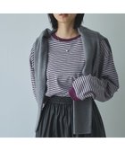 【コーエン/COEN】の【WEB限定】USAコットンレトロボーダーTシャツ PURPLE|ID: prp329100004372030 ipo3291000000032383714