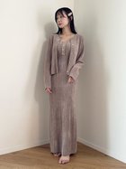 【スナイデル ホーム/SNIDEL HOME】の【Milky】 ケーブルワンピース 人気、トレンドファッション・服の通販 founy(ファニー) ファッション Fashion レディースファッション WOMEN ワンピース Dress おすすめ Recommend カーディガン Cardigan 人気 Popularity thumbnail BEG[037]|ID: prp329100004373495 ipo3291000000030562541