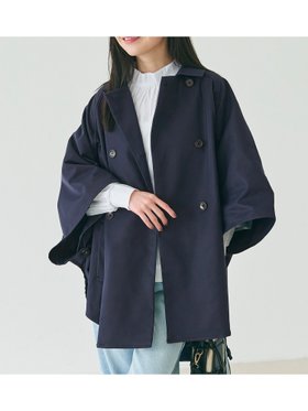 【コカ/COCA】のトレンチポンチョコート 人気、トレンドファッション・服の通販 founy(ファニー) ファッション Fashion レディースファッション WOMEN アウター Coat Outerwear コート Coats ポンチョ Ponchos ポケット Pocket |ID:prp329100004374013