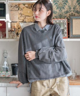 【ニコアンド/niko and】 リメイクハギ裏毛プルオーバー人気、トレンドファッション・服の通販 founy(ファニー) ファッション Fashion レディースファッション WOMEN トップス・カットソー Tops/Tshirt プルオーバー Pullover おすすめ Recommend シンプル Simple スウェット Sweat デニム Denim フェミニン Feminine ボックス Box リメイク Remake ルーズ Loose ロング Long ワンポイント One Point |ID:prp329100004374103