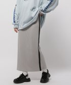 【ニコアンド/niko and】のアソートサイドリブスカート 人気、トレンドファッション・服の通販 founy(ファニー) ファッション Fashion レディースファッション WOMEN スカート Skirt おすすめ Recommend スウェット Sweat スポーツ Sports スリット Slit タイトスカート Tight Skirt ミックス Mix ロング Long thumbnail グレージュ×サイドライン12|ID: prp329100004374848 ipo3291000000030570222