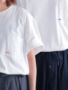 【シップス フォー ウィメン/SHIPS】の【WEB限定】SHIPS マイクロ SHIPSロゴ ポケット Tシャツ ピンク|ID: prp329100004375126 ipo3291000000030947814