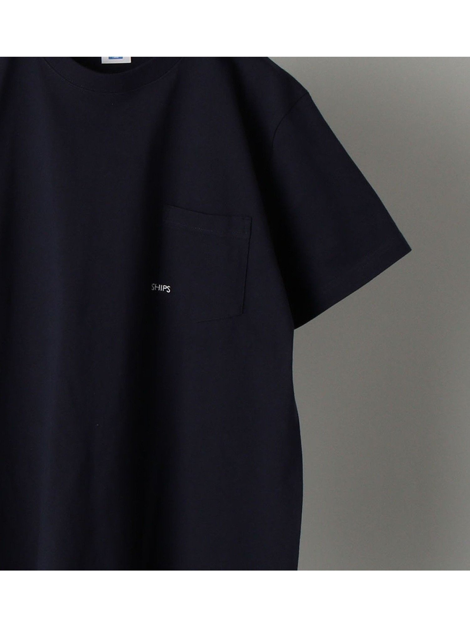 【シップス フォー ウィメン/SHIPS】の【WEB限定】SHIPS マイクロ SHIPSロゴ ポケット Tシャツ インテリア・キッズ・メンズ・レディースファッション・服の通販 founy(ファニー) 　ファッション　Fashion　レディースファッション　WOMEN　トップス・カットソー　Tops/Tshirt　シャツ/ブラウス　Shirts/Blouses　ロング / Tシャツ　T-Shirts　おすすめ　Recommend　クール　Cool　ポケット　Pocket　定番　Standard　ネイビー|ID: prp329100004375126 ipo3291000000030947822