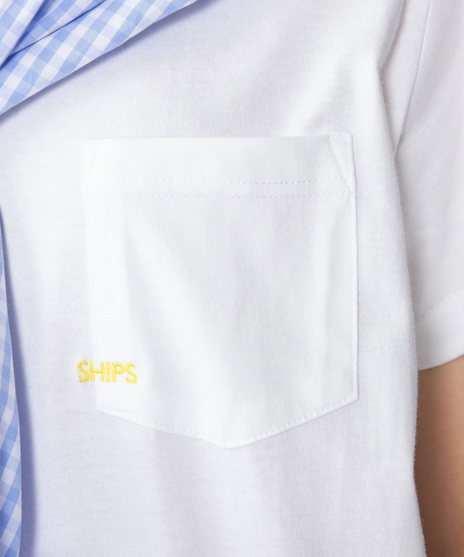 【シップス フォー ウィメン/SHIPS】の【WEB限定】SHIPS マイクロ SHIPSロゴ ポケット Tシャツ インテリア・キッズ・メンズ・レディースファッション・服の通販 founy(ファニー) ファッション Fashion レディースファッション Fashion for Women トップス・カットソー Cut & Sew Tops シャツ・ブラウス・オフィスカジュアル Elegant Blouses & Button-Ups ロングTシャツ・Tシャツ Longline T-Shirts & Tees クール Cool, Chic ストーン Stone, Gem-Like 定番 Standard, Basic Item ポケット Pocket, Pocket Detail おすすめ Recommended / Our Picks ストーン|ID: prp329100004375126 ipo3291000000034680955