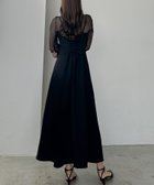 【ジュノア/JUNOAH】のバックレースアップフレアキャミワンピース ブラック|ID: prp329100004376211 ipo3291000000031990712