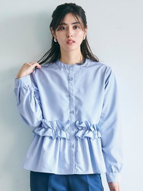 【コカ/COCA】のホイップフリルブラウス 人気、トレンドファッション・服の通販 founy(ファニー) ファッション Fashion レディースファッション WOMEN トップス・カットソー Tops/Tshirt シャツ/ブラウス Shirts/Blouses ポケット Pocket |ID:prp329100004376287