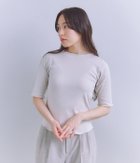 【シプリ/SIPULI】のLOTAS Round Body Fraise 5分袖ボートネックプルオーバー 人気、トレンドファッション・服の通販 founy(ファニー) ファッション Fashion レディースファッション WOMEN トップス・カットソー Tops/Tshirt プルオーバー Pullover 春 Spring フラット Flat S/S・春夏 Ss・Spring/Summer 夏 Summer thumbnail ライトグレー|ID: prp329100004376622 ipo3291000000030580322