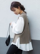 【コカ/COCA】のベストセットブラウス Greige|ID: prp329100004376692 ipo3291000000031970069