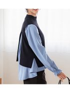 【コカ/COCA】のベストセットブラウス Navy|ID: prp329100004376692 ipo3291000000031970078