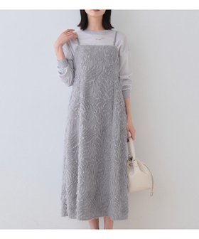 【インディヴィ/INDIVI】の【トレンド素材】シアーカットジャカード キャミワンピース 人気、トレンドファッション・服の通販 founy(ファニー) ファッション Fashion レディースファッション WOMEN ワンピース Dress キャミワンピース No Sleeve Dresses おすすめ Recommend インナー Inner キャミワンピース Cami Dress コンパクト Compact シアー Sheer シンプル Simple ジャカード Jacquard セレモニー Ceremony ダウン Down トレンド Trend フィット Fit フレア Flare ポケット Pocket ラップ Wrap エレガント 上品 Elegant |ID:prp329100004377634