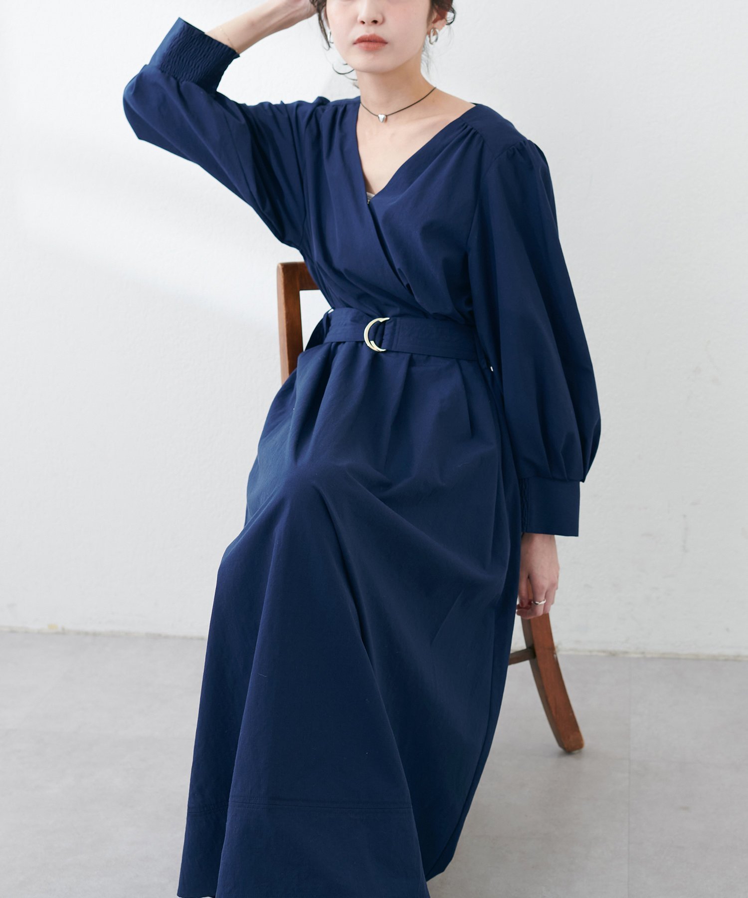 【ナチュラルクチュール/natural couture】の【ako】骨スト優勝カシュクールワンピース インテリア・キッズ・メンズ・レディースファッション・服の通販 founy(ファニー) 　ファッション　Fashion　レディースファッション　WOMEN　ワンピース　Dress　春　Spring　秋　Autumn/Fall　カーディガン　Cardigan　ジャケット　Jacket　ストレート　Straight　スニーカー　Sneakers　チェック　Check　人気　Popularity　フォーマル　Formal　ブルゾン　Blouson　ポケット　Pocket　2025年　2025　2025春夏・S/S　Ss,Spring/Summer,2025　ネイビー|ID: prp329100004377710 ipo3291000000031748369