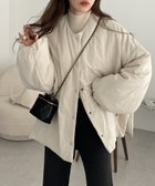 【その他のブランド/Other】のサイドファスナー ノーカラー ジャケット アイボリー|ID: prp329100004377810 ipo3291000000031684501
