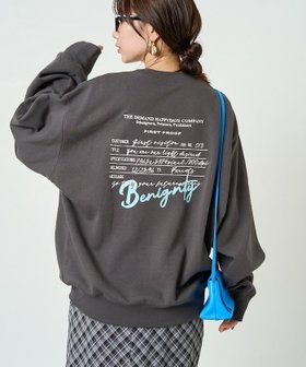 【フリークスストア/FREAK'S STORE】のバック 刺繍 ロゴ 裏起毛 スウェット【限定展開】 24AW 人気、トレンドファッション・服の通販 founy(ファニー) ファッション Fashion レディースファッション WOMEN トップス・カットソー Tops/Tshirt パーカ Sweats スウェット Sweat バッグ Bag 2024年 2024 2024-2025秋冬・A/W Aw/Autumn/Winter/Fw/Fall/2024-2025 冬 Winter ショルダー Shoulder シンプル Simple スウェット Sweat チェック Check ドロップ Drop フロント Front プリント Print 夏 Summer 春 Spring S/S・春夏 Ss・Spring/Summer A/W・秋冬 Aw・Autumn/Winter・Fw・Fall-Winter |ID:prp329100004377911