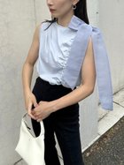 【スナイデル/SNIDEL】のベロアリボンギャザーカットプルオーバー 人気、トレンドファッション・服の通販 founy(ファニー) ファッション Fashion レディースファッション WOMEN トップス・カットソー Tops/Tshirt プルオーバー Pullover ベロア Velour カットソー Cut And Sew ギャザー Gather ベロア Velor ベーシック Basic ボトム Bottom リボン Ribbon おすすめ Recommend 夏 Summer エレガント 上品 Elegant thumbnail LBLU[081]|ID: prp329100004380235 ipo3291000000030610510