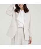【アバハウスマヴィ/abahouse mavie】の【WEB Domani掲載】【エニデイカセット】ノーカラージャケット 人気、トレンドファッション・服の通販 founy(ファニー) ファッション Fashion レディースファッション WOMEN アウター Coat Outerwear ジャケット Jackets ノーカラージャケット No Collar Leather Jackets シルバー Silver ジャケット Jacket ストレッチ Stretch ストレート Straight 雑誌 Magazine テーラード Tailored 人気 Popularity マニッシュ Mannish 楽ちん Easy おすすめ Recommend セレモニー Ceremony ビジネス 仕事 通勤 Business thumbnail グレージュ|ID: prp329100004381061 ipo3291000000031653766