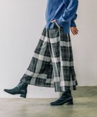 【グローバルワーク/GLOBAL WORK】のさらさらリラックスフレアワイドパンツ/975427 人気、トレンドファッション・服の通販 founy(ファニー) ファッション Fashion レディースファッション WOMEN パンツ Pants バランス Balance ポケット Pocket メタル Metal ワイド Wide thumbnail NEWブラックチェック柄11|ID: prp329100004381231 ipo3291000000030726339