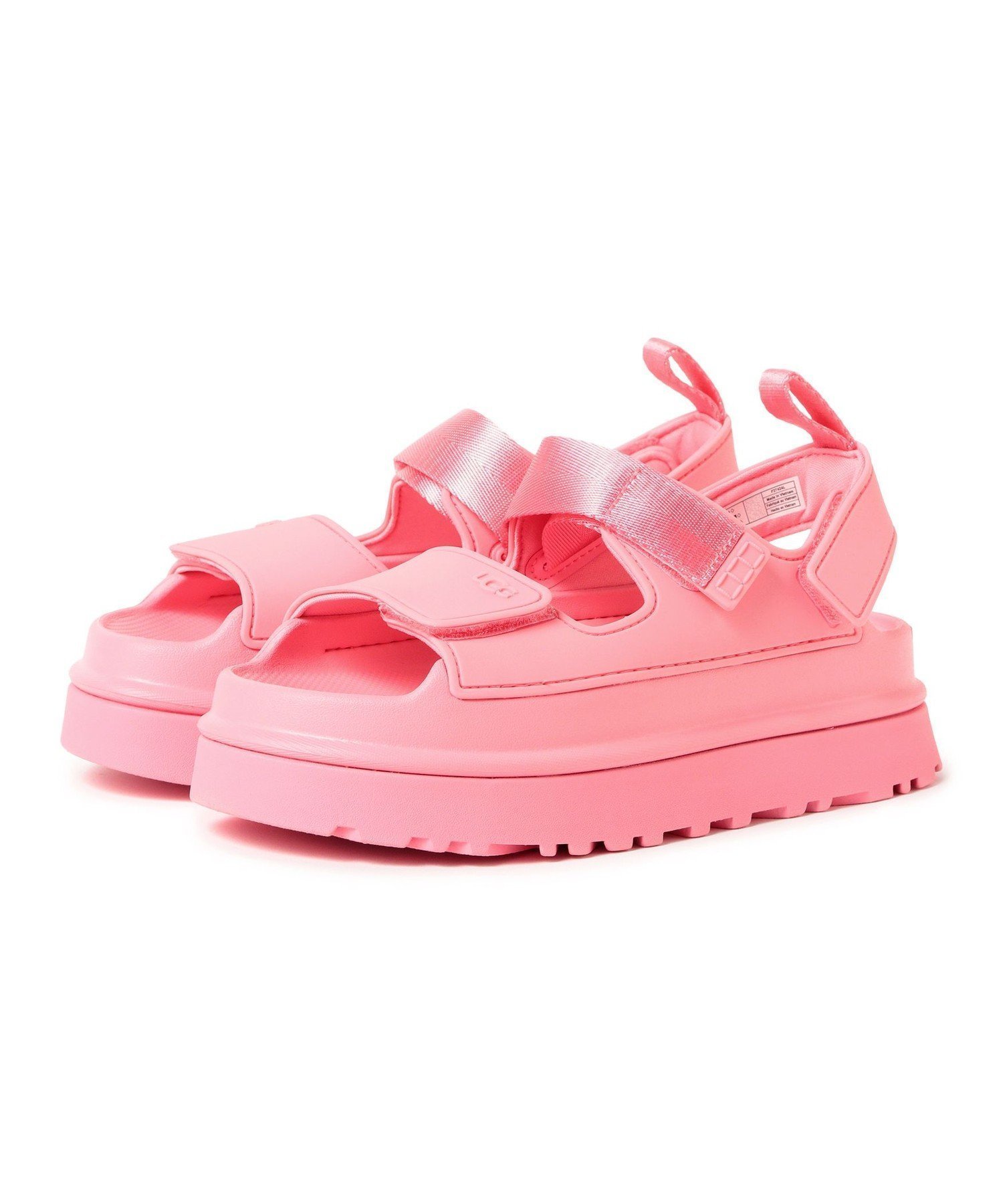 【ビームス ウイメン/BEAMS】の【新色入荷!】UGG / GoldenGlow GOLDENGLOW goldenglow アグ サンダル スポーツミックス 晴雨兼用 厚底 インテリア・キッズ・メンズ・レディースファッション・服の通販 founy(ファニー) 　ファッション　Fashion　レディースファッション　WOMEN　スポーツウェア　Sportswear　サンダル / ミュール　Sandals　厚底　Platforms　カリフォルニア　California　クラシック　Classic　軽量　Lightweight　サンダル　Sandals　スポーツ　Sports　ソックス　Socks　フィット　Fit　ミックス　Mix　おすすめ　Recommend　TR.PINK|ID: prp329100004384115 ipo3291000000031707130