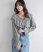 【ローリーズファーム/LOWRYS FARM】のアシメフリルギャザーブラウス 人気、トレンドファッション・服の通販 founy(ファニー) ファッション Fashion レディースファッション WOMEN トップス・カットソー Tops/Tshirt シャツ/ブラウス Shirts/Blouses おすすめ Recommend アシンメトリー Asymmetry オフショルダー Off Shoulder ショルダー Shoulder デニム Denim フリル Frills ボトム Bottom ワイド Wide ヴィンテージ Vintage thumbnail ギンガム|ID: prp329100004384243 ipo3291000000030795439