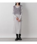 【ローリーズファーム/LOWRYS FARM】の【セットアイテム】フェザーベスト2P 人気、トレンドファッション・服の通販 founy(ファニー) ファッション Fashion レディースファッション WOMEN アウター Coat Outerwear トップス・カットソー Tops/Tshirt ベスト/ジレ Gilets/Vests おすすめ Recommend カットソー Cut And Sew シューズ Shoes シンプル Simple フェザー Feather ベスト Vest リボン Ribbon 長袖 Long Sleeve thumbnail グレー|ID: prp329100004384251 ipo3291000000030920493